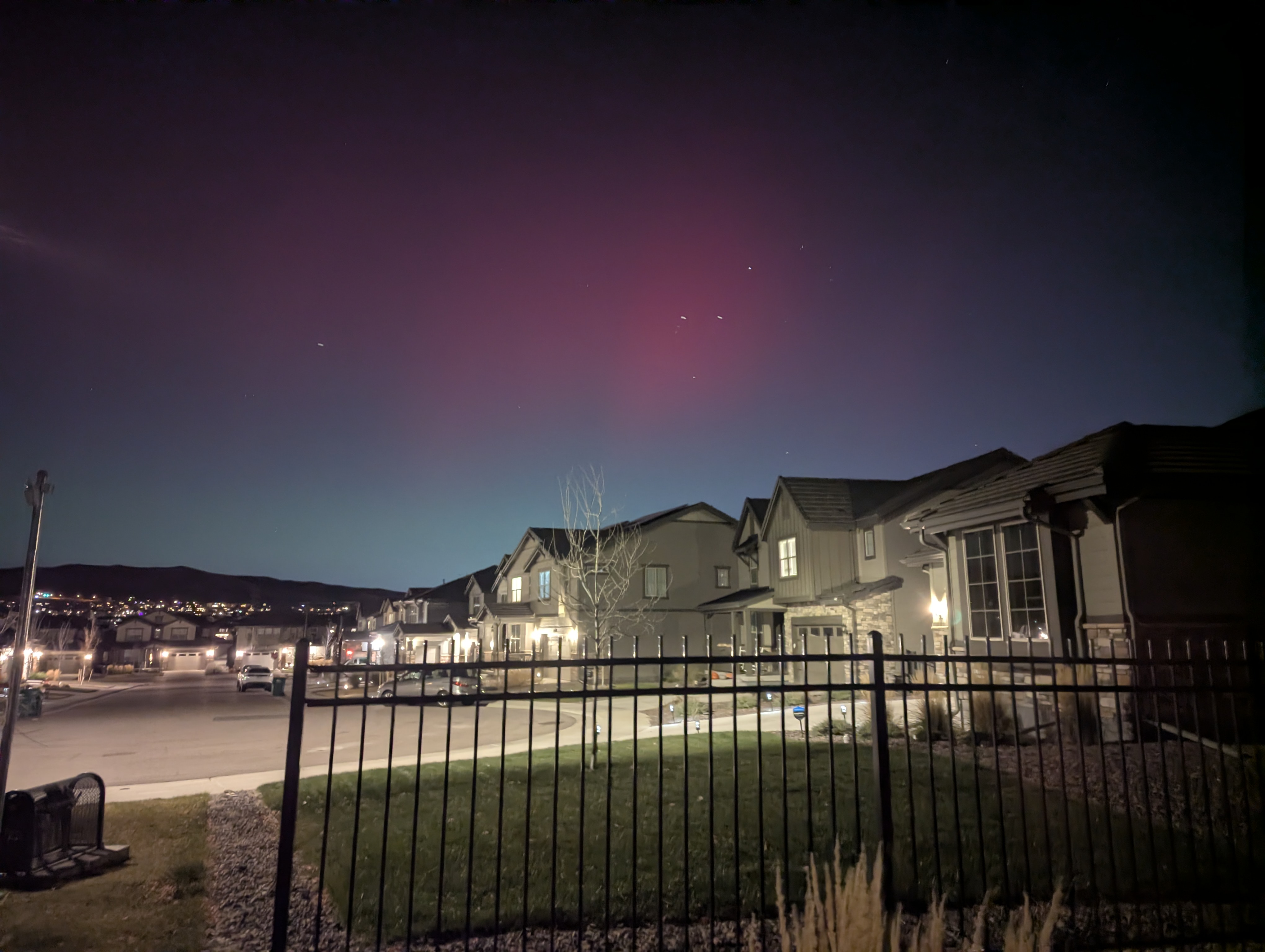 Northern Lights, Morrison, Colorado